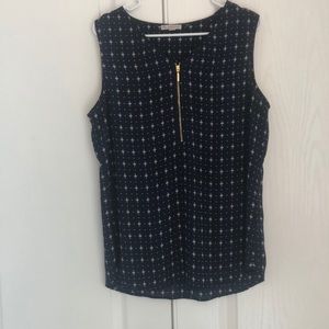 CB established 1962 red white and blue blouse L